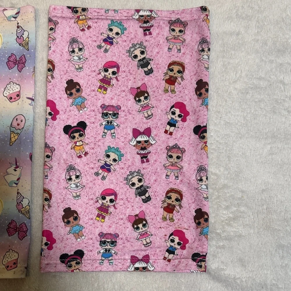 Colorful Kids Character neck gaiters